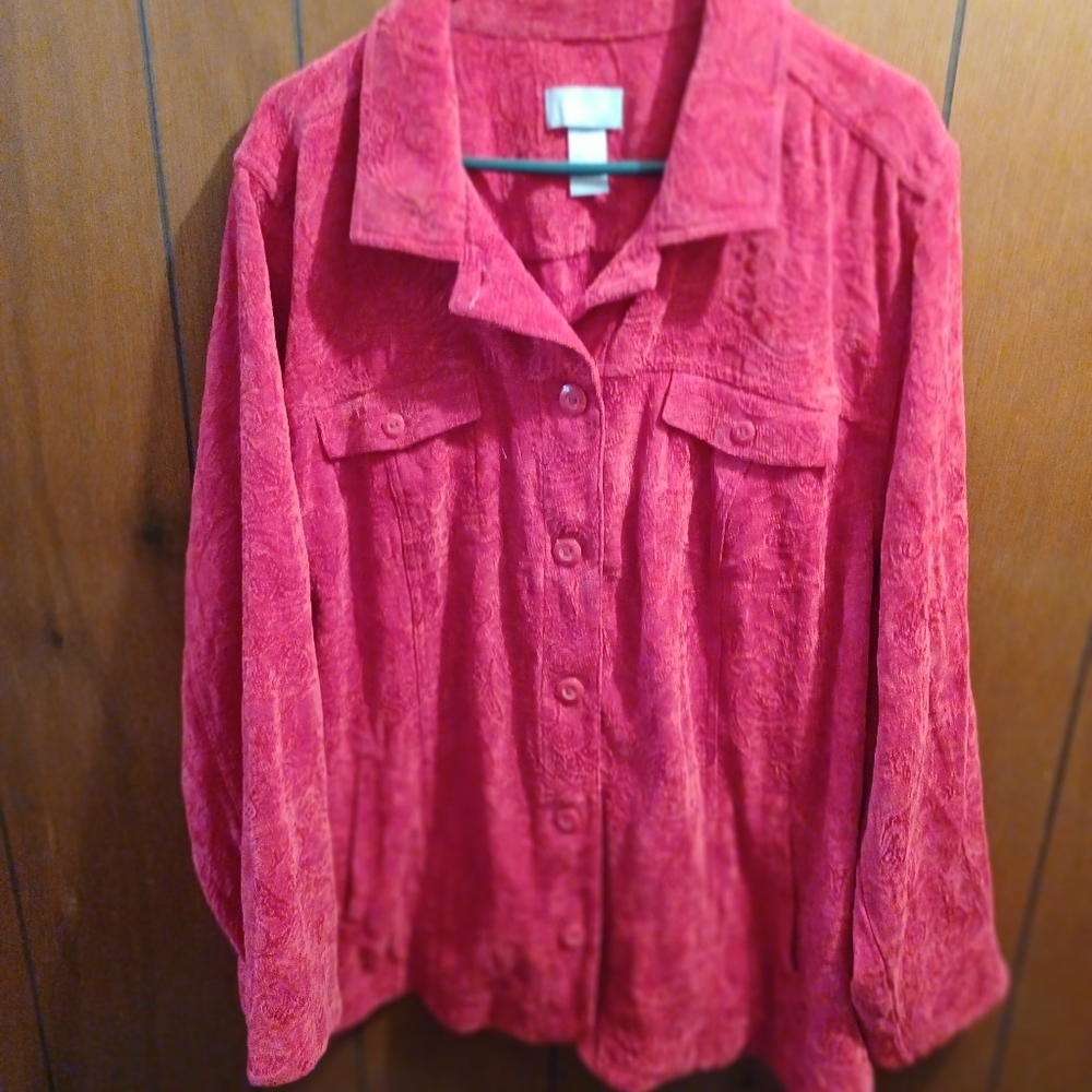 Red blazer sz 3X
